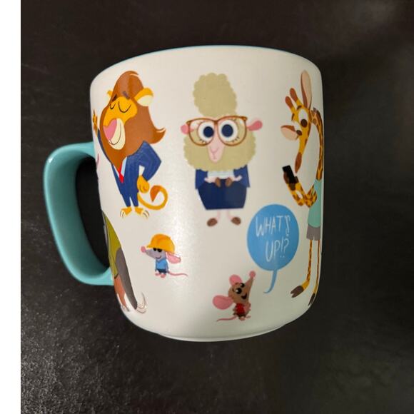Disney Store Zootopia PROTECT THE HERD Character Mug Cup 20 oz Judy Hopps Nick - Picture 1 of 2